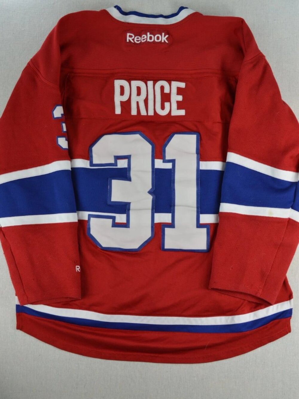 Reebok Mens Red NHL Pullover Jersey Montreal Canadiens Carey Price #31 Size XL